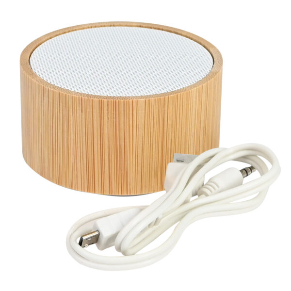 Parlante Altavoz Bluetooth de Bamboo "FLOW" - Imagen 5