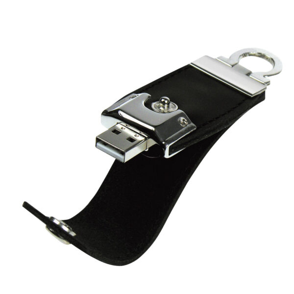 USB Pendrive 64GB Llavero de Eco-cuero - Imagen 3