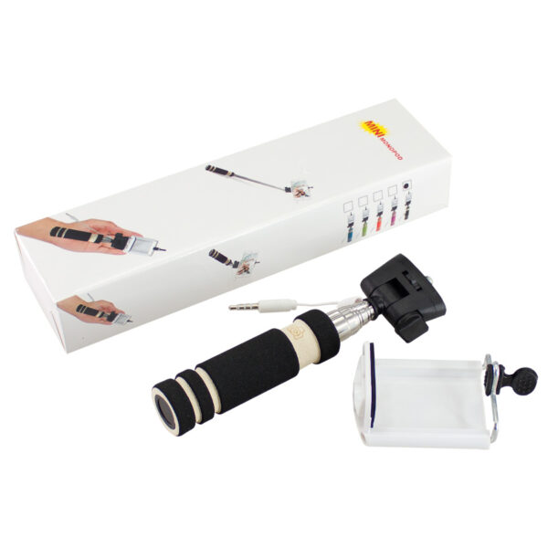 Mini Selfie-Stick Monopod - Imagen 3