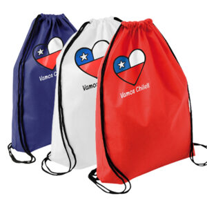 Mochila tipo Morral Chile en el corazón