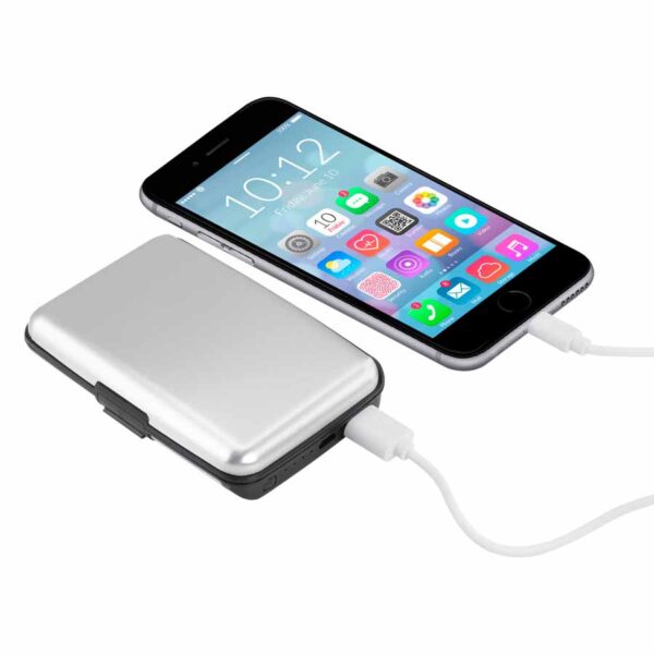 Porta-Tarjetas Anti-Clonación Power Bank - Imagen 2