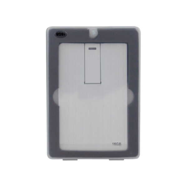 USB Pendrive 16GB Credit Card plateado - Imagen 4