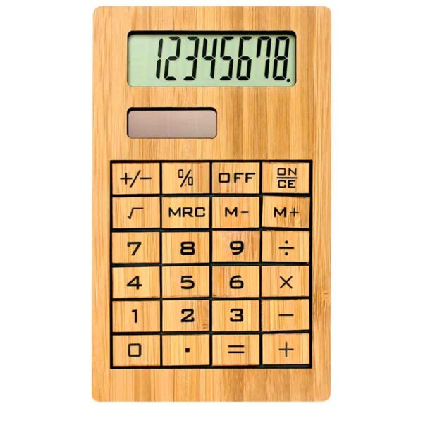 Calculadora Solar de Bamboo - Imagen 2