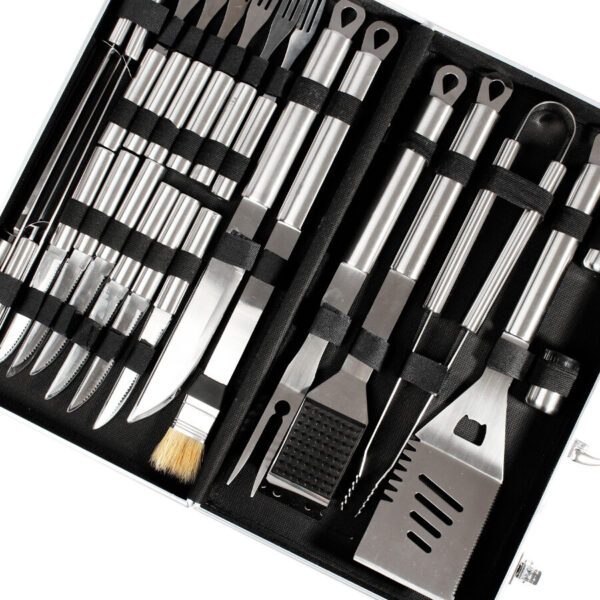 Deluxe BBQ Set Metálico de 24 piezas - Imagen 5