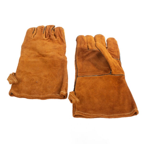 Par de Guantes de Cuero Gamuza - Imagen 3