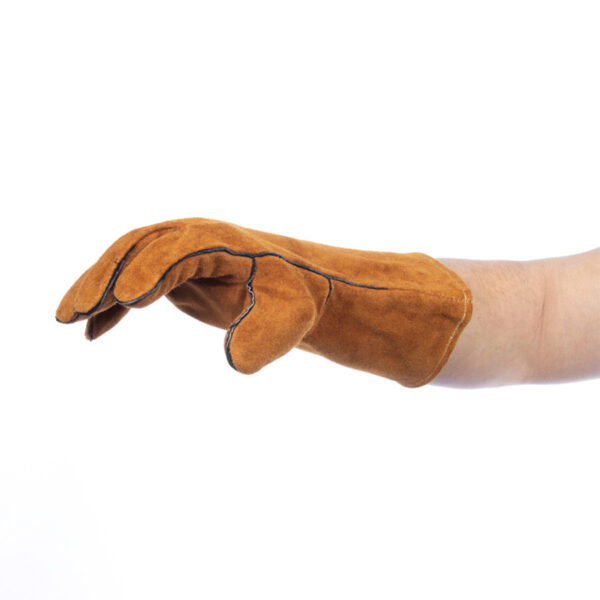 Par de Guantes de Cuero Gamuza - Imagen 2