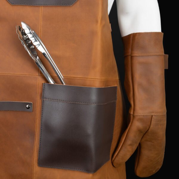 Set Asador de Cuero de Búfalo - Imagen 3