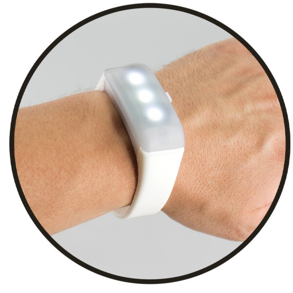 Pulsera de Silicona 3 Luces LED - Imagen 2