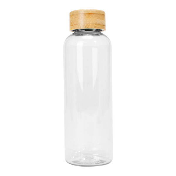 Botella PET tapa bamboo AINOA 550cc - Imagen 2