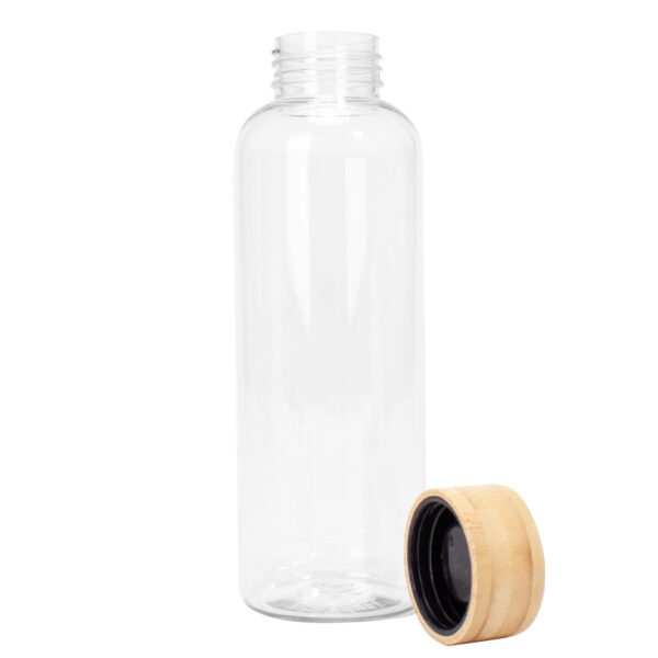 Botella PET tapa bamboo AINOA 550cc - Imagen 4