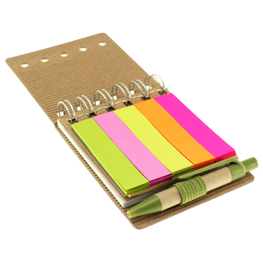 Memo Set Ecológico con Bolígrafo - Imagen 2