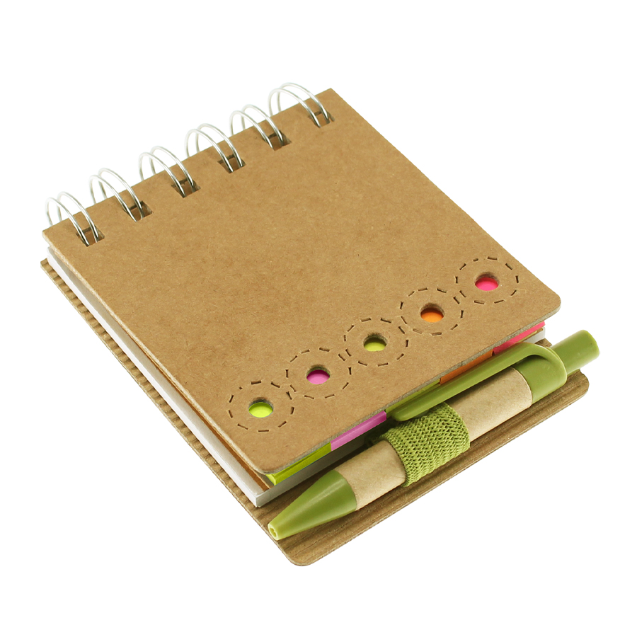 Memo Set Ecológico con Bolígrafo - Imagen 3